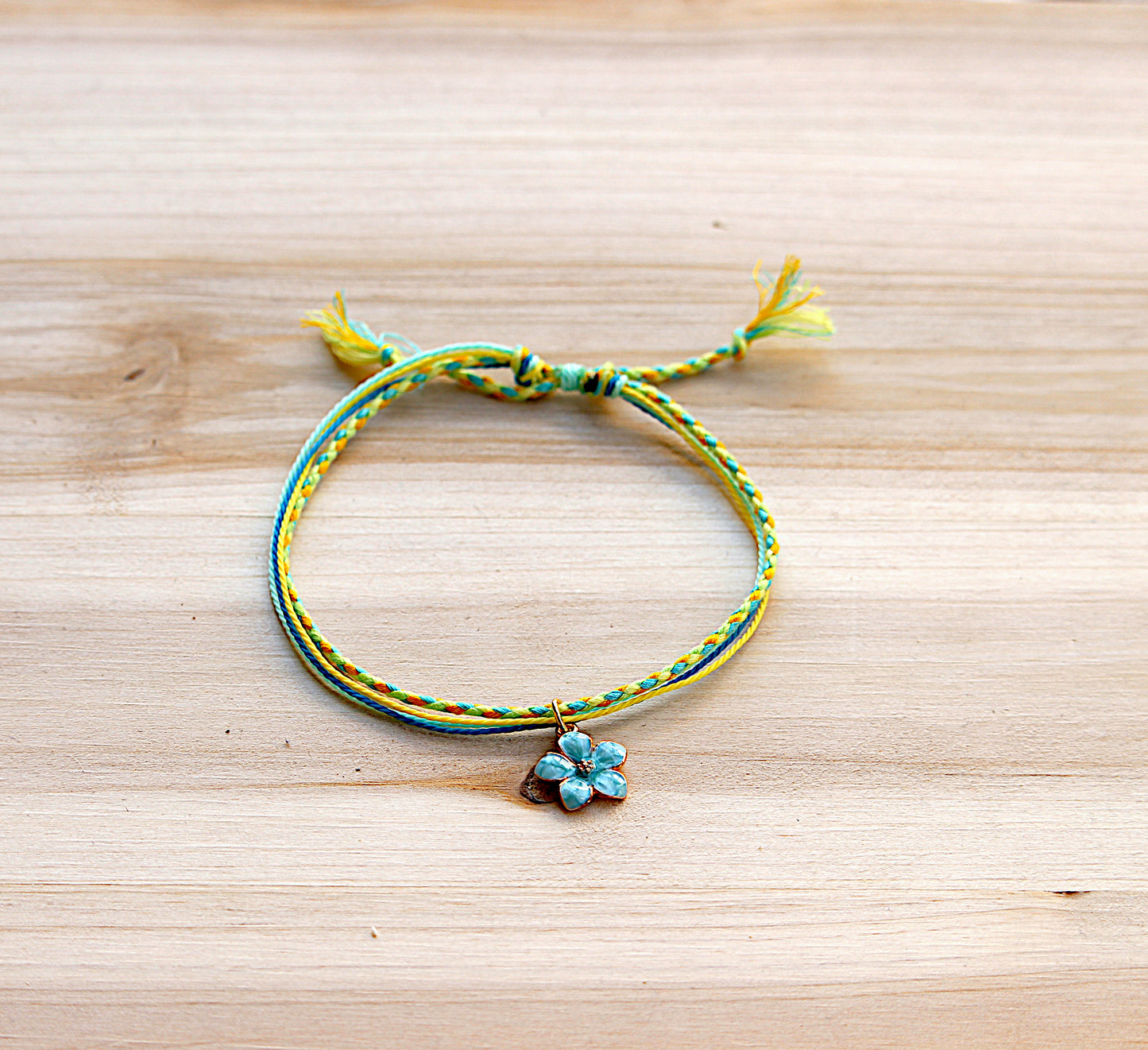 Anklet blue