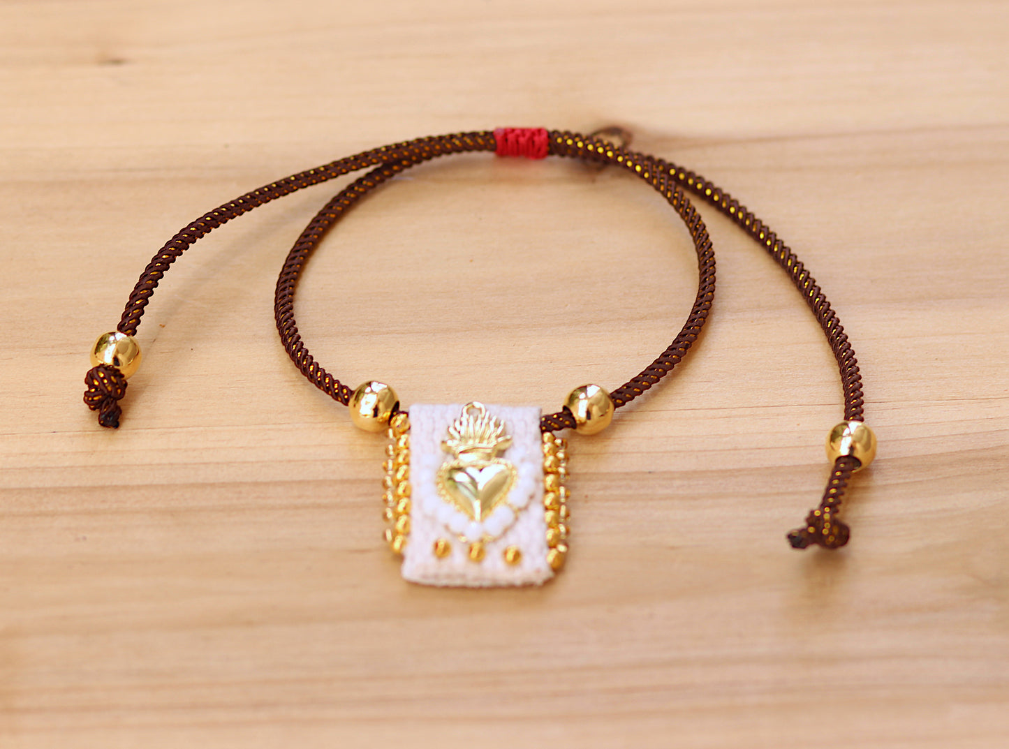 Scapular on a cord