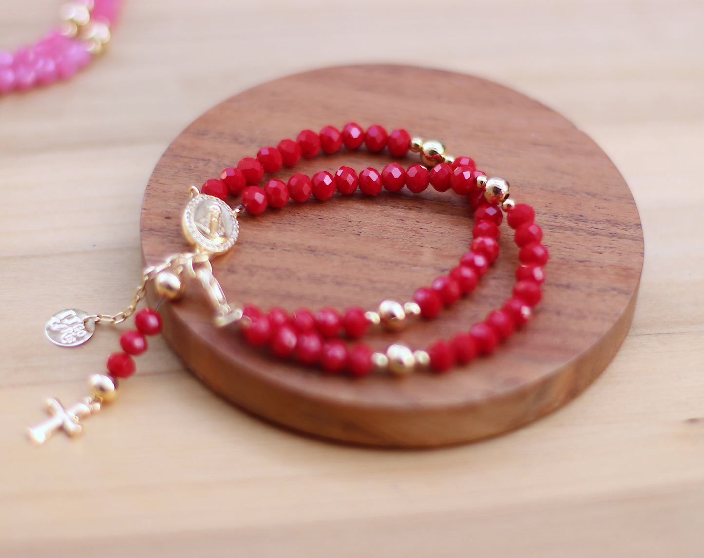 Rosary Bracelet two loops