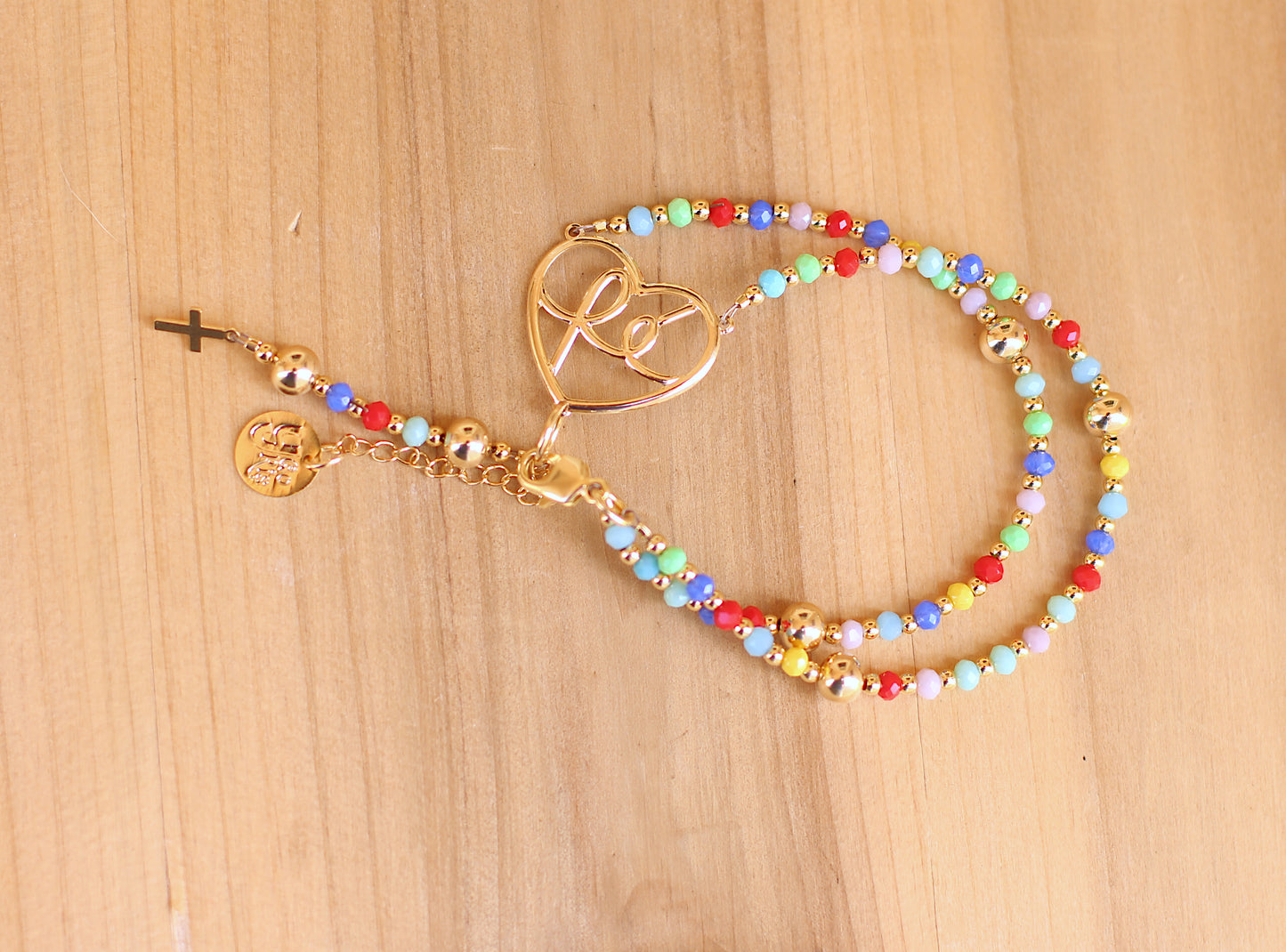 Rosary Bracelet multicolor