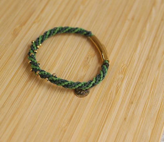 Green round cord