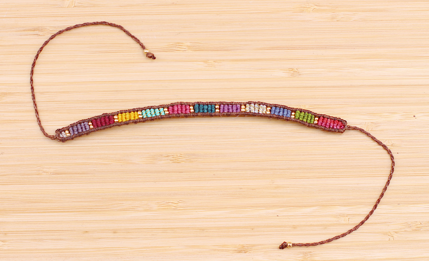 Multicolor skinny bracelet
