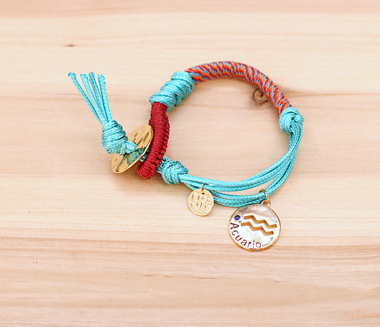 Acuario Bracelet aqua blue