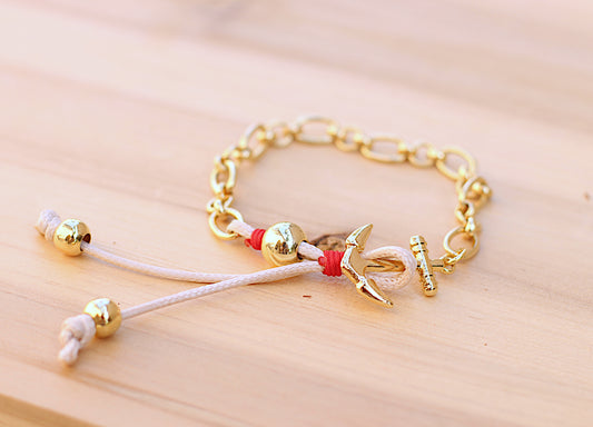 Anchor White off bracelet