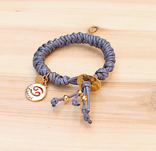 Zodiac sign Cancer bracelet.