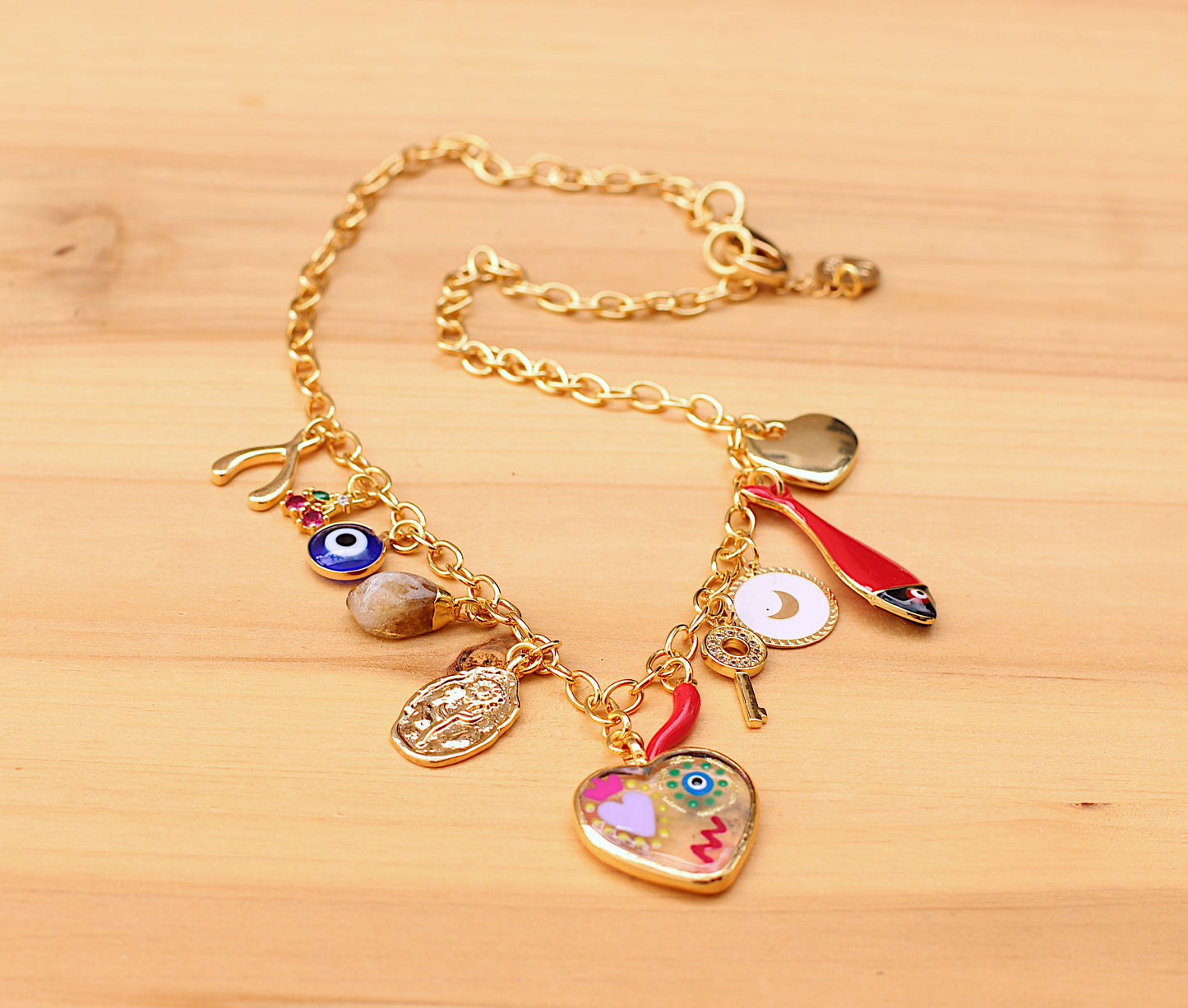 Charms necklace