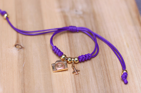 Purple traveler Bracelet
