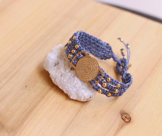 Macramé Padre Nuestro Bracelet