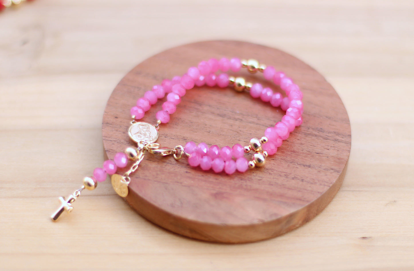 Rosary Bracelet two loops